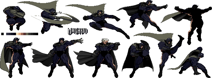 Magneto - black and tan by Minty